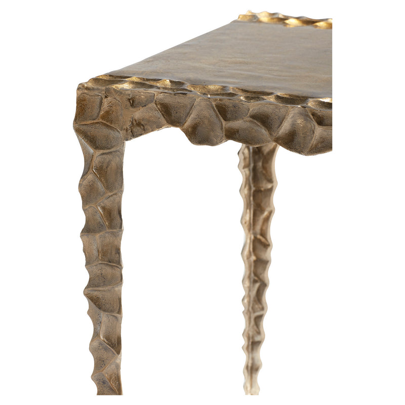 Cyan 11328 Side Table, Antique Brass