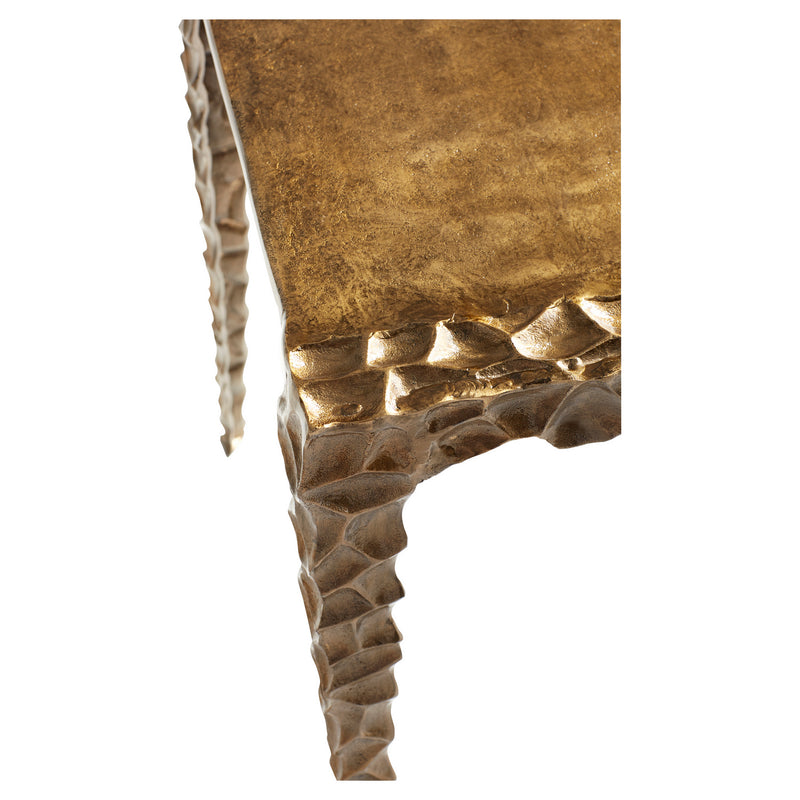 Cyan 11328 Side Table, Antique Brass