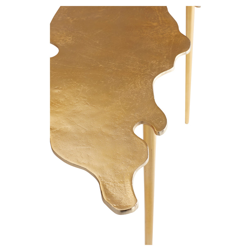 Cyan 11331 Coffee Table, Aged Gold