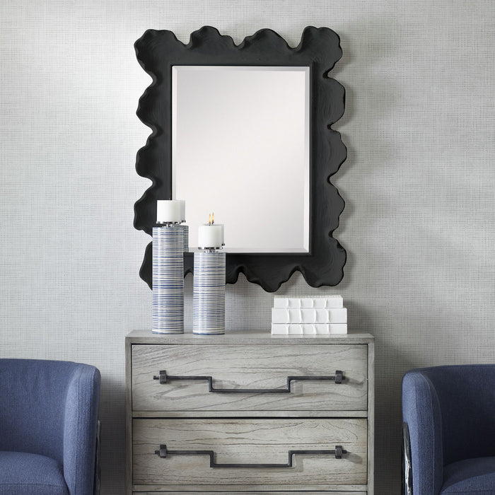 Uttermost 09775 Mirror, Black