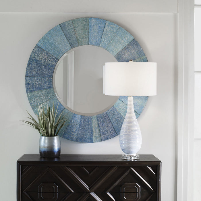 Uttermost 09786 Mirror, Natural Woven Seagrass