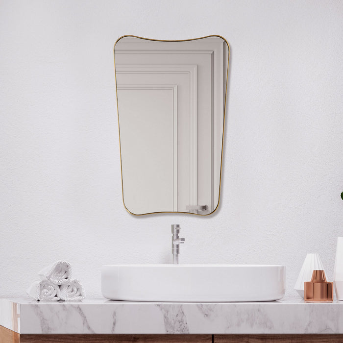 Uttermost 09787 Mirror, Stainless Steel