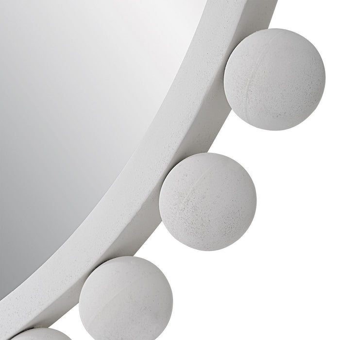 Uttermost 09788 Mirror, Matte White