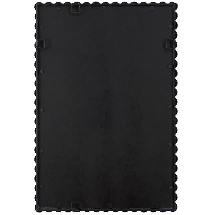 Uttermost 09789 Mirror, Satin Black