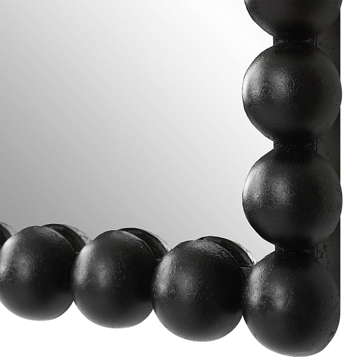 Uttermost 09789 Mirror, Satin Black