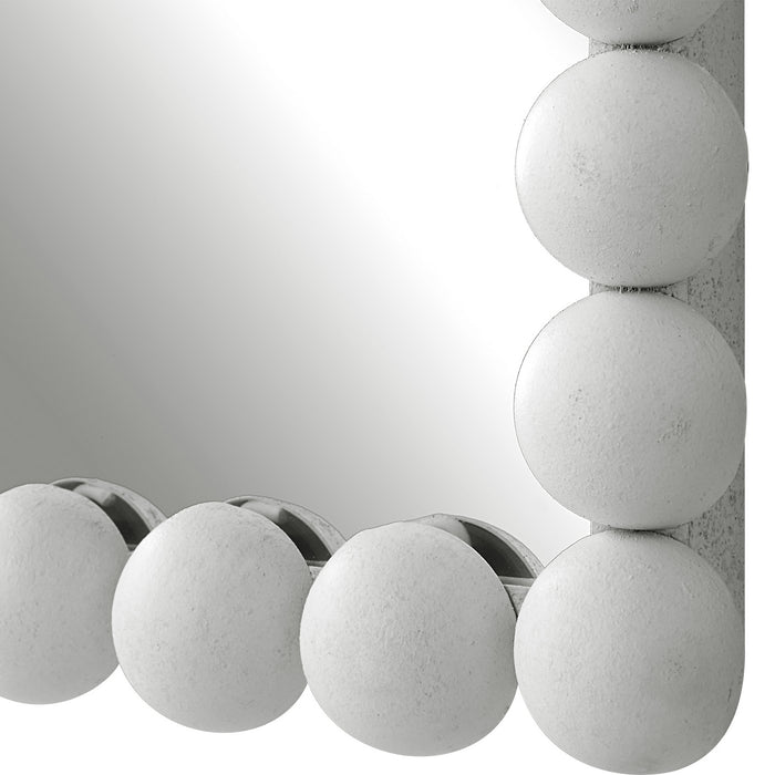 Uttermost 09790 Mirror, Matte White