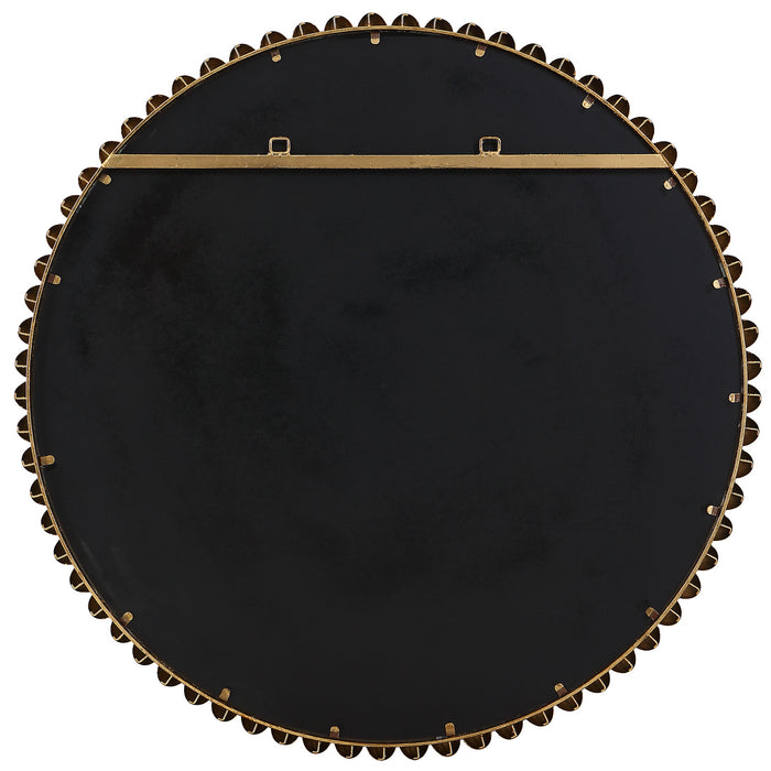 Uttermost 09793 Mirror, Antiqued Gold Leaf