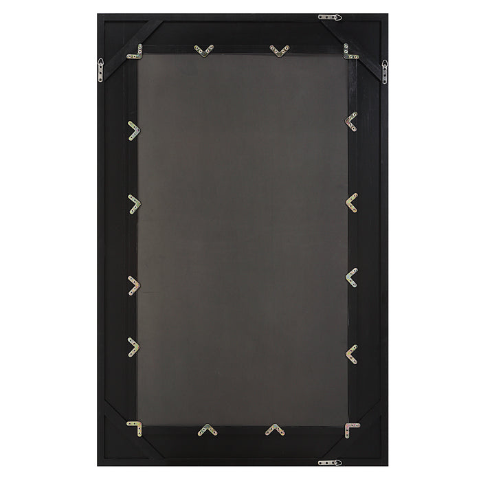 Uttermost 09803 Mirror, Satin Black