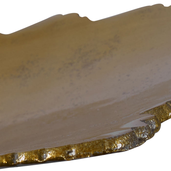 Uttermost 18002 Tray, Textured Gold