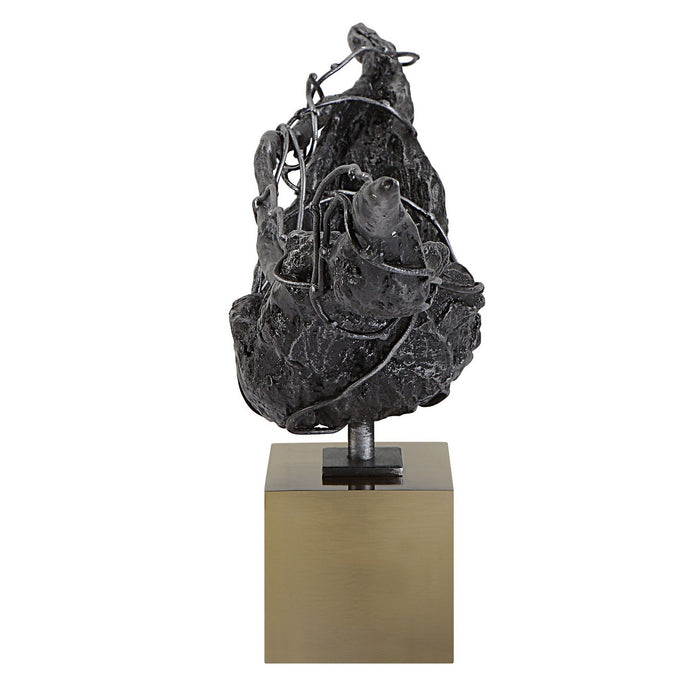 Uttermost 18009 Sculpture, Rustic Dark Bronze