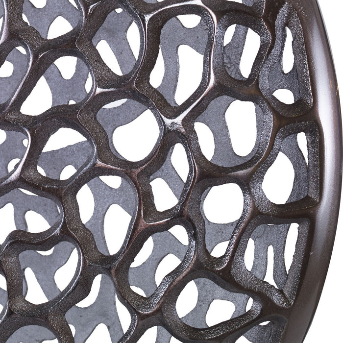 Uttermost 18011 Vase, Dark Bronze