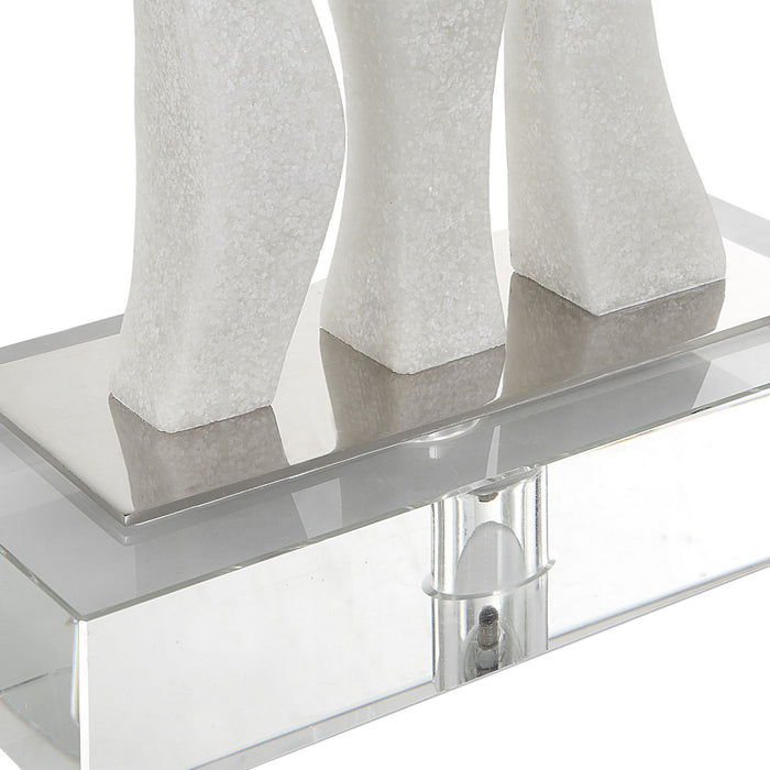 Uttermost 18013 Sculpture, White Marble