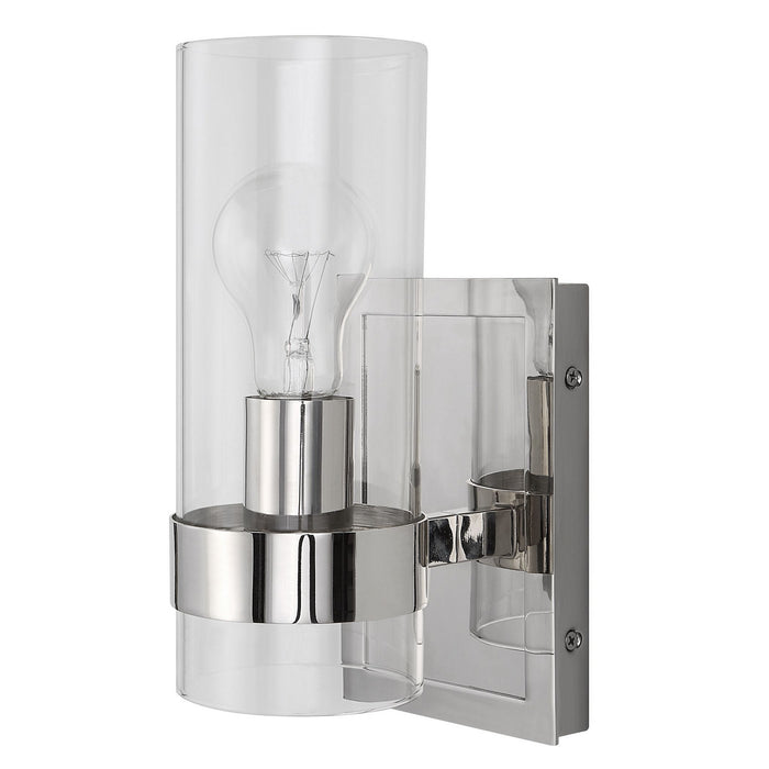 Uttermost 22550 One Light Wall Sconce, Polished Nickel