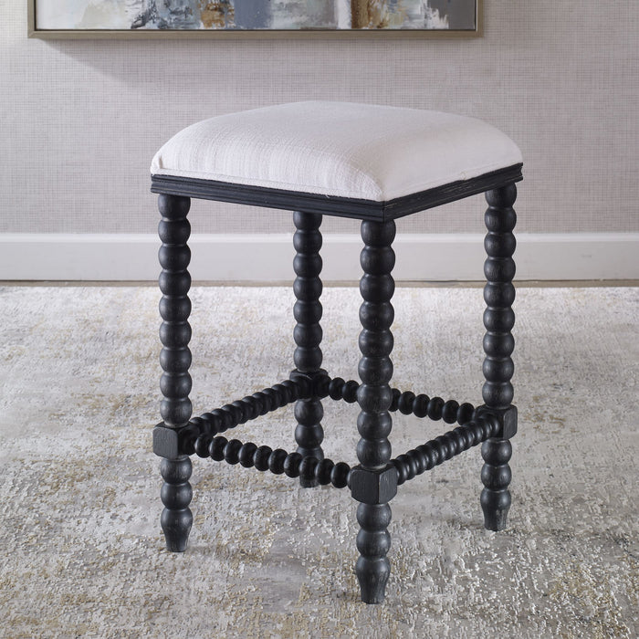 Uttermost 23684 Counter Stool, Black