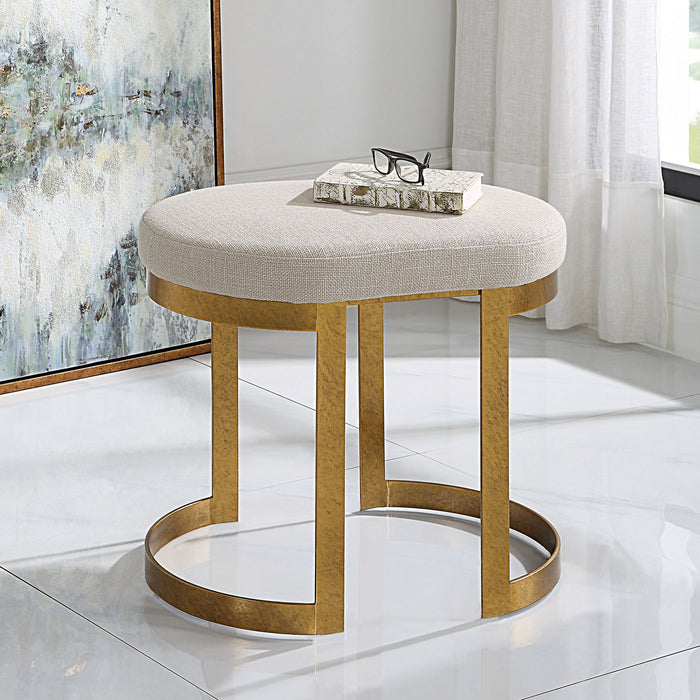 Uttermost 23698 Accent Stool, Forged Iron