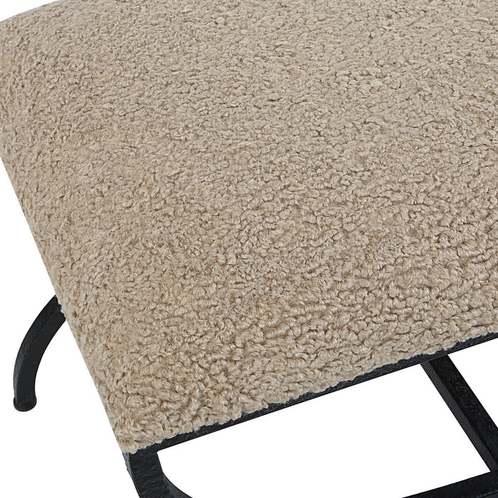 Uttermost 23699 Bench, Textured Iron