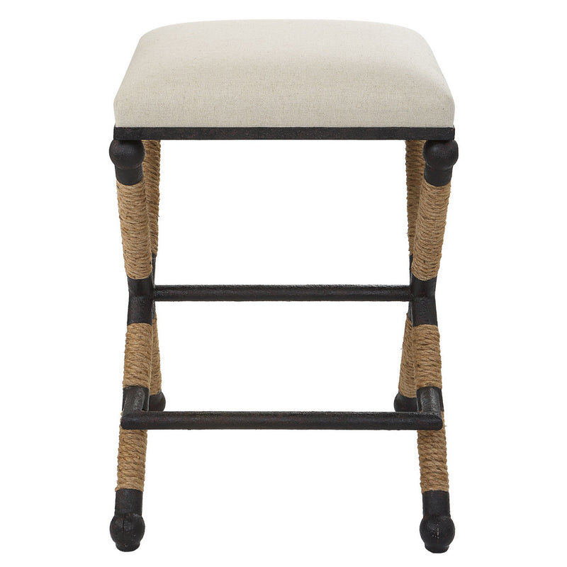 Uttermost 23709 Counter Stool, Rustic Iron