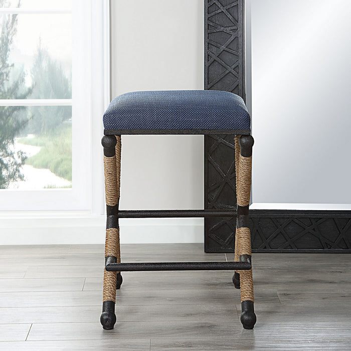 Uttermost 23710 Counter Stool, Rustic Iron