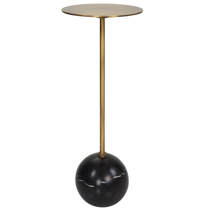 Uttermost 25181 Drink Table, Brushed Brass