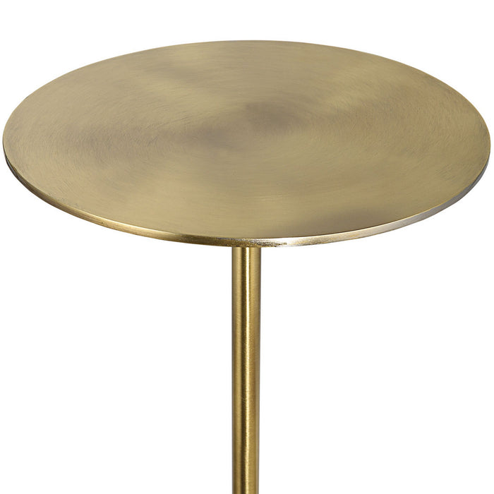 Uttermost 25181 Drink Table, Brushed Brass