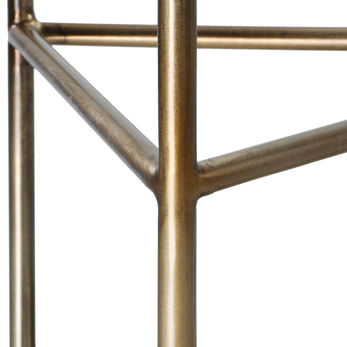 Uttermost 25209 Drink Table, Brushed Gold