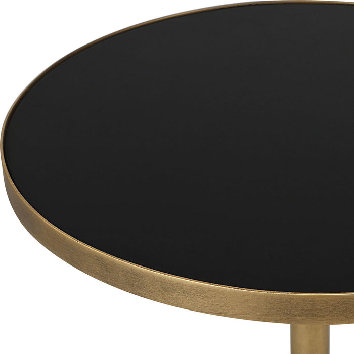 Uttermost 25211 Accent Table, Antique Bronze