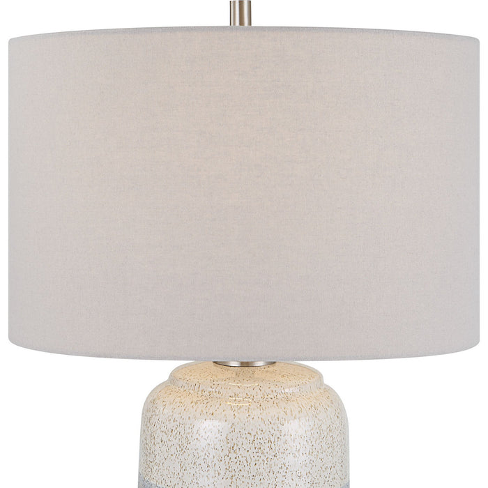 Uttermost 30054-1 One Light Table Lamp, Brushed Nickel