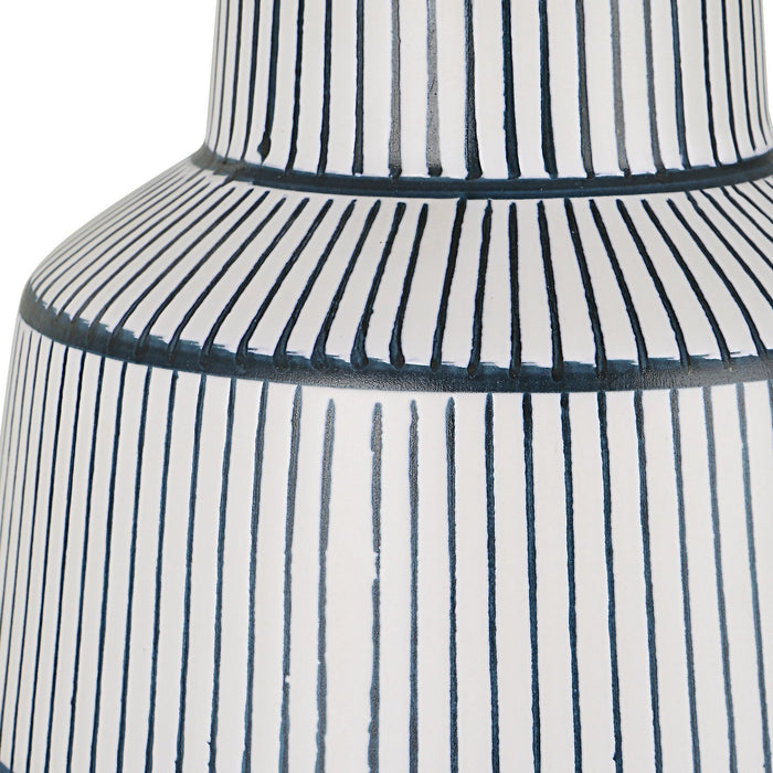 Uttermost 30059-1 One Light Table Lamp, Polished Nickel