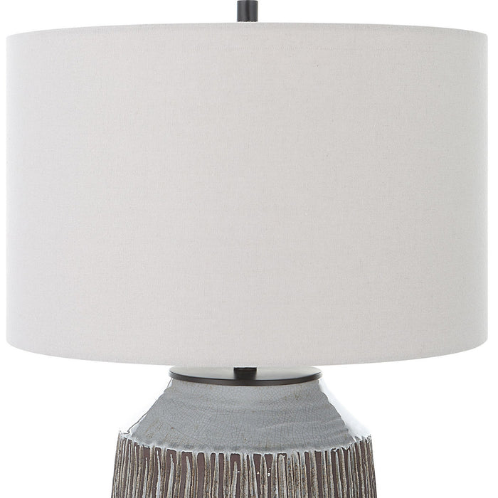 Uttermost 30062-1 One Light Table Lamp, Dark Bronze