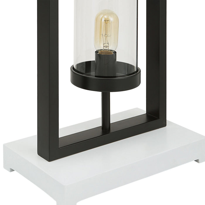 Uttermost 30071-1 Three Light Floor Lamp, Satin Black