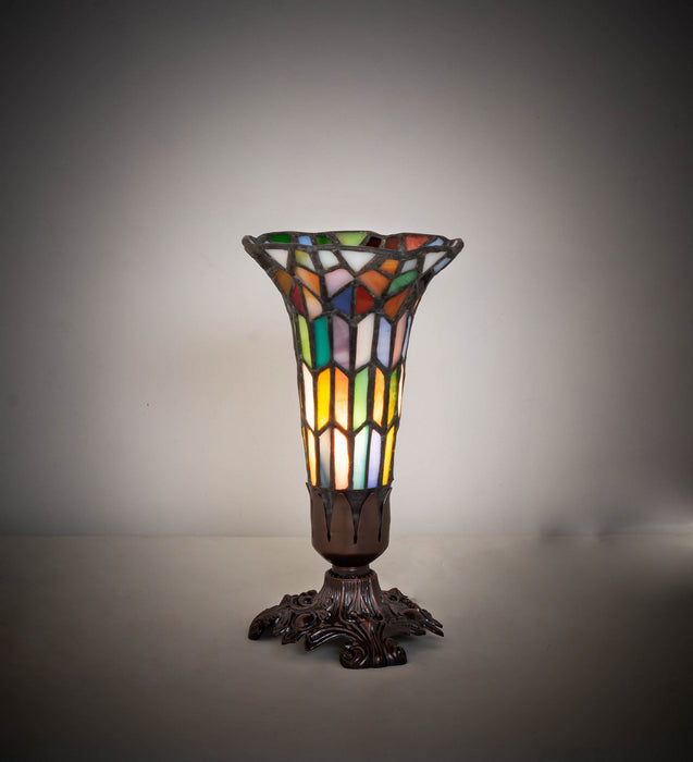 Meyda Tiffany 10225 Mini Lamp, Mahogany Bronze