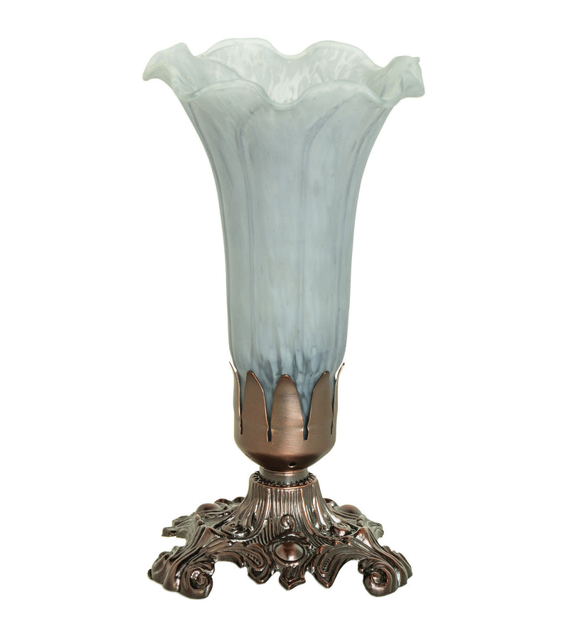 Meyda Tiffany 141548 One Light Mini Lamp, Mahogany Bronze