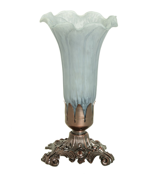 Meyda Tiffany 141548 One Light Mini Lamp, Mahogany Bronze