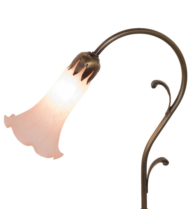 Meyda Tiffany 17022 One Light Mini Lamp, Antique Brass