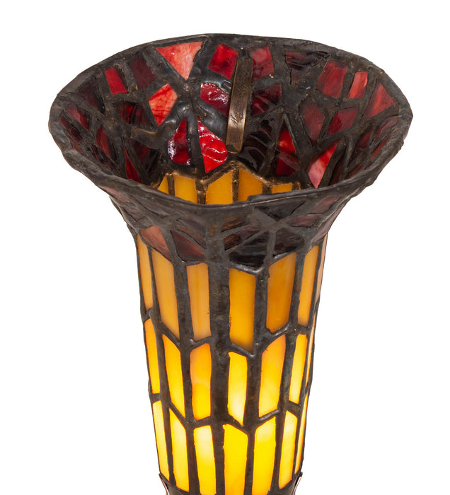 Meyda Tiffany 20232 One Light Mini Lamp, Mahogany Bronze