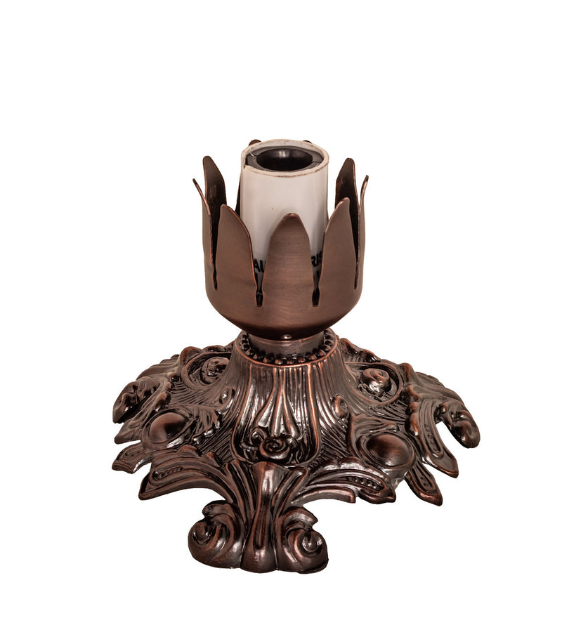 Meyda Tiffany 20232 One Light Mini Lamp, Mahogany Bronze