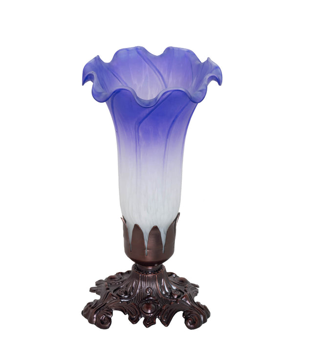 Meyda Tiffany 231540 One Light Mini Lamp, Mahogany Bronze