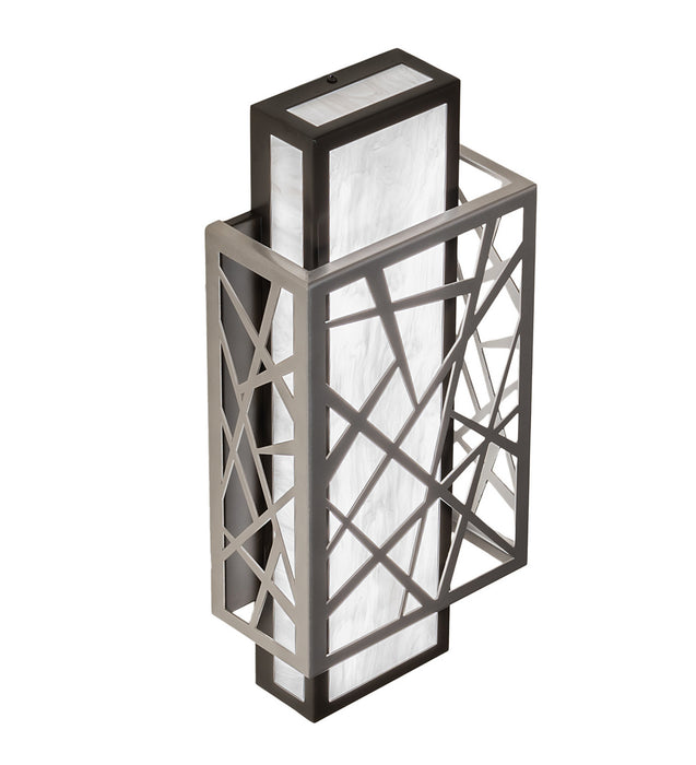 Meyda Tiffany 244697 LED Wall Sconce, Nickel & Timeless Bronze
