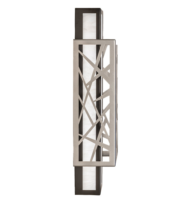 Meyda Tiffany 244697 LED Wall Sconce, Nickel & Timeless Bronze