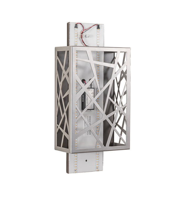 Meyda Tiffany 244697 LED Wall Sconce, Nickel & Timeless Bronze