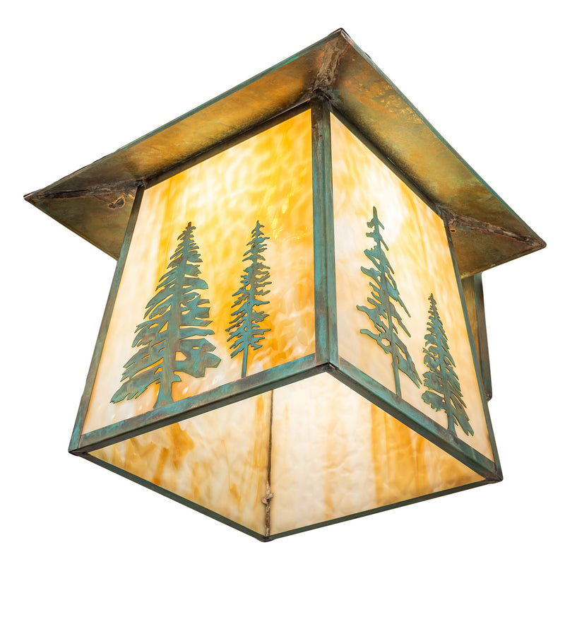 Meyda Tiffany 247827 One Light Wall Sconce, Verdigris