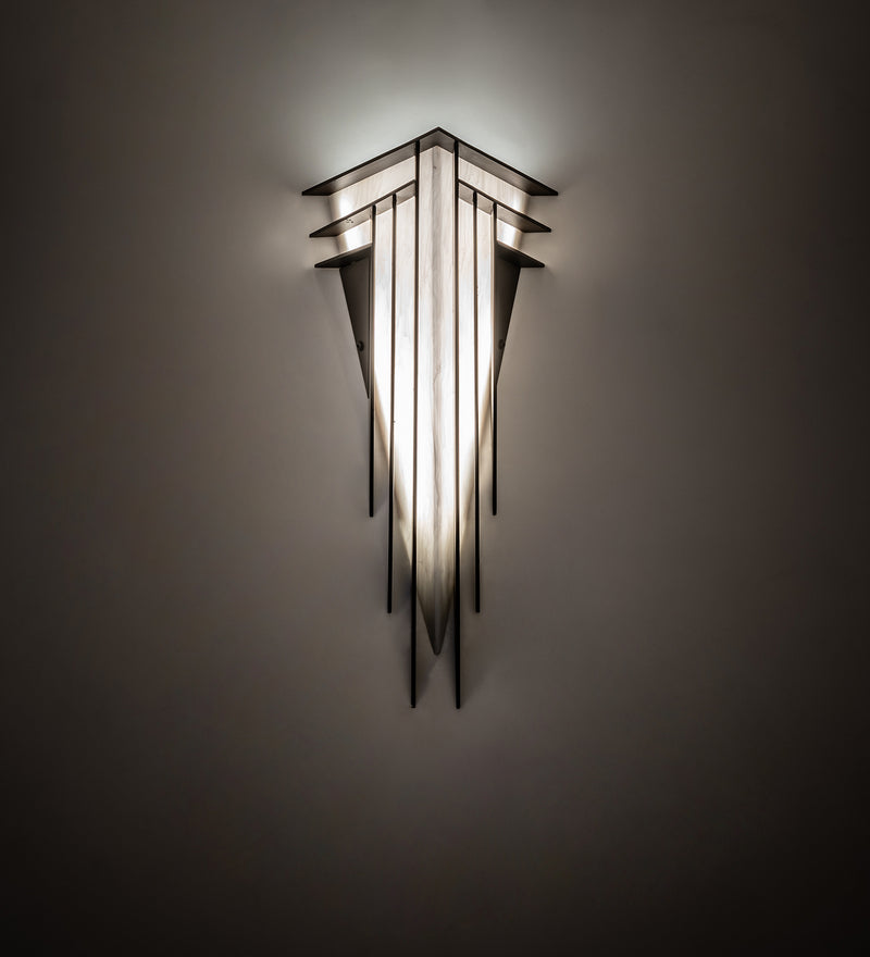 Meyda Tiffany 248082 LED Wall Sconce, Oil Rubbed Bronze