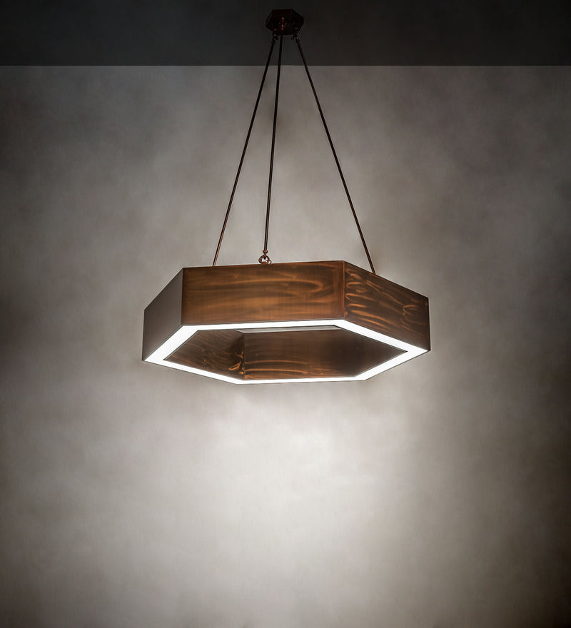 Meyda Tiffany 250478 LED Pendant, Vintage Copper