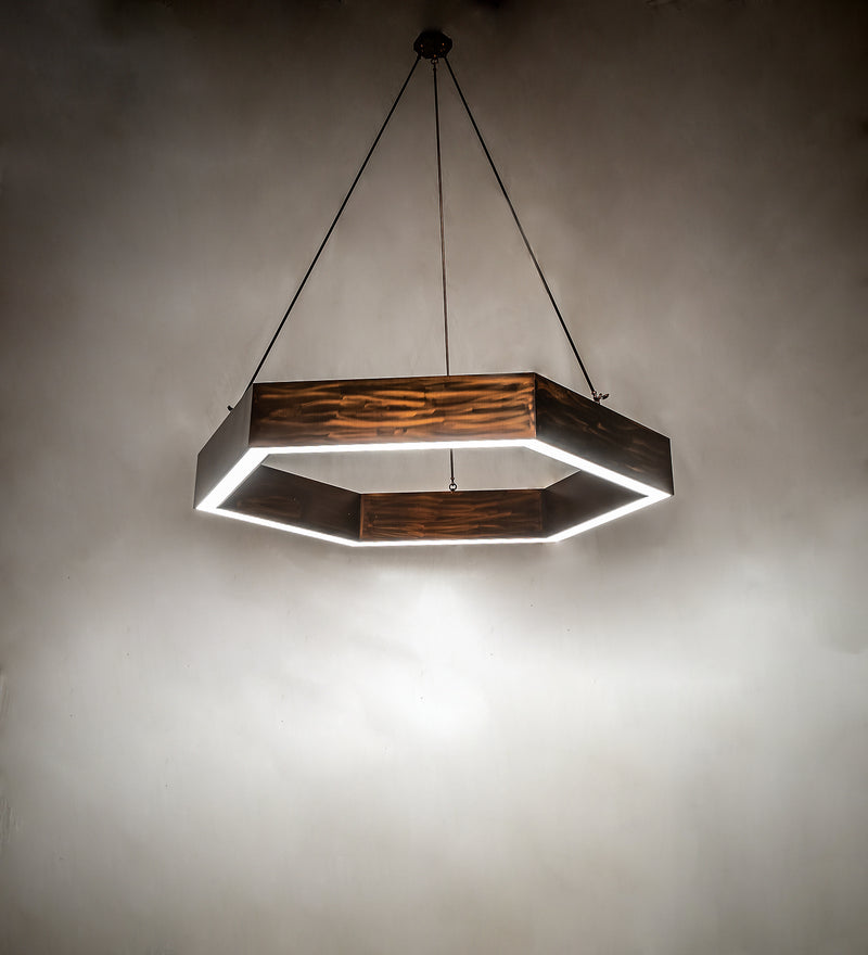Meyda Tiffany 251310 LED Pendant, Vintage Copper