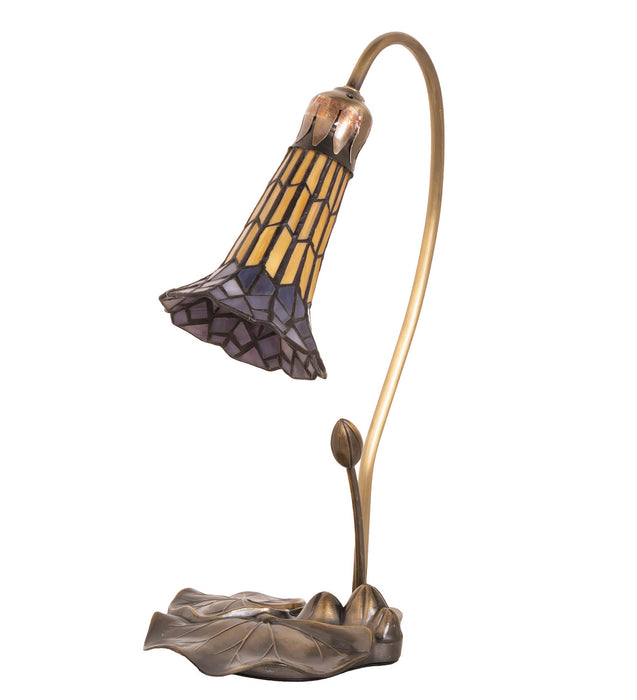 Meyda Tiffany 251552 Accent Lamp, Antique Brass
