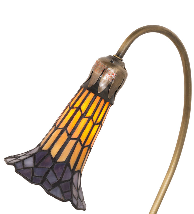 Meyda Tiffany 251552 Accent Lamp, Antique Brass