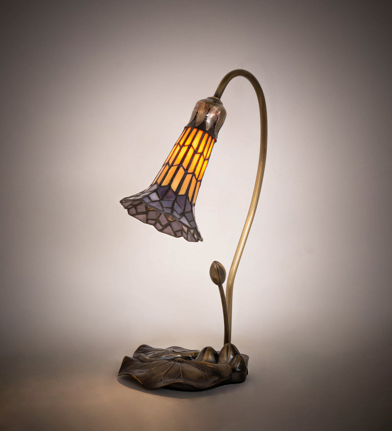 Meyda Tiffany 251552 Accent Lamp, Antique Brass