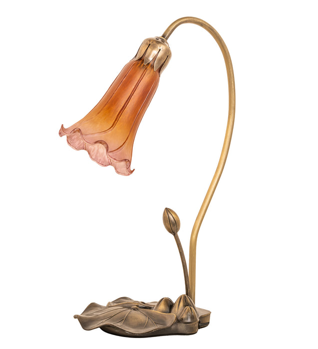 Meyda Tiffany 251564 One Light Accent Lamp, Mahogany Bronze
