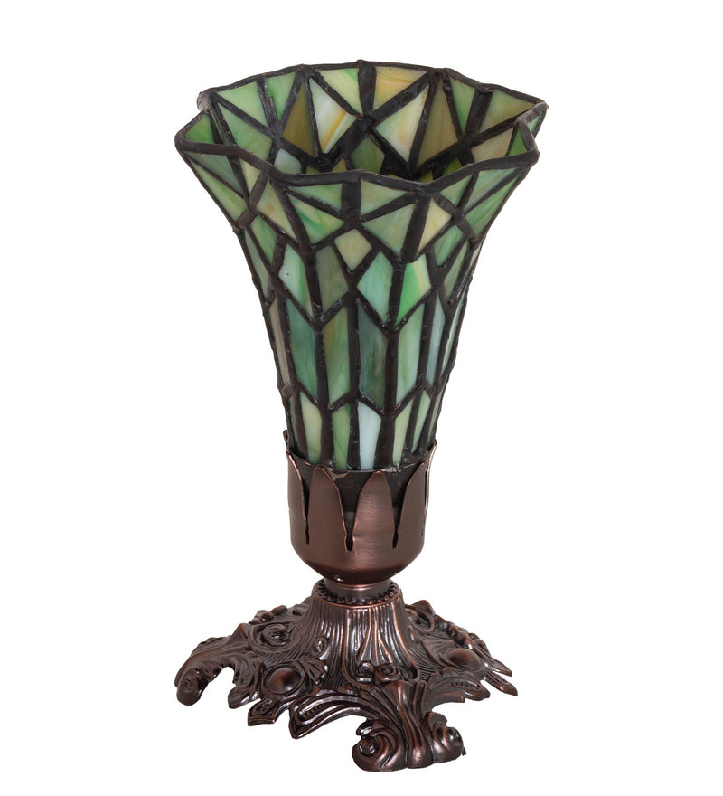 Meyda Tiffany 251825 Mini Lamp, Mahogany Bronze