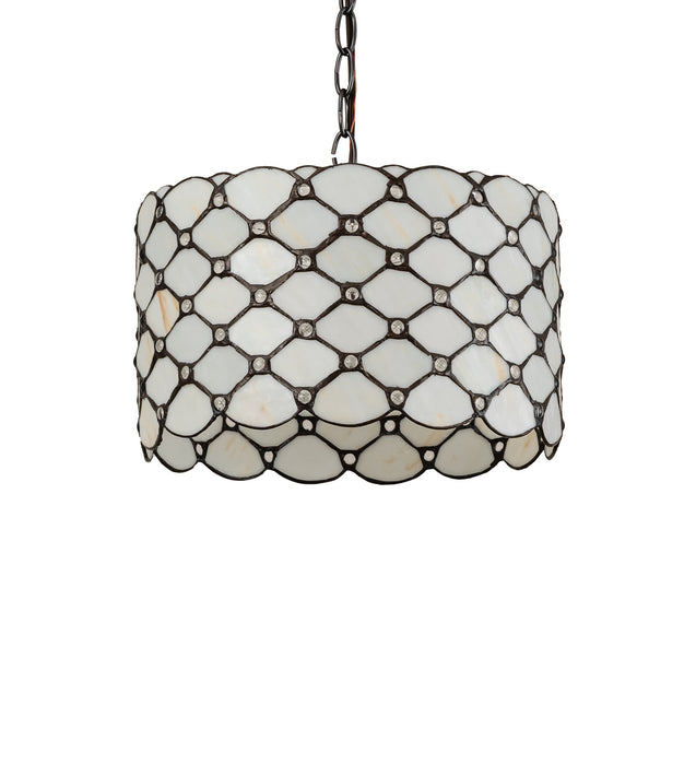 Meyda Tiffany 251911 One Light Pendant, Mahogany Bronze